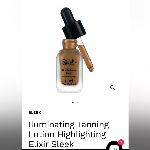 Iluminating Tanning Lotion Highlighting Elixir Sleek Highlighting Elixir SUN - Picture 1 of 4